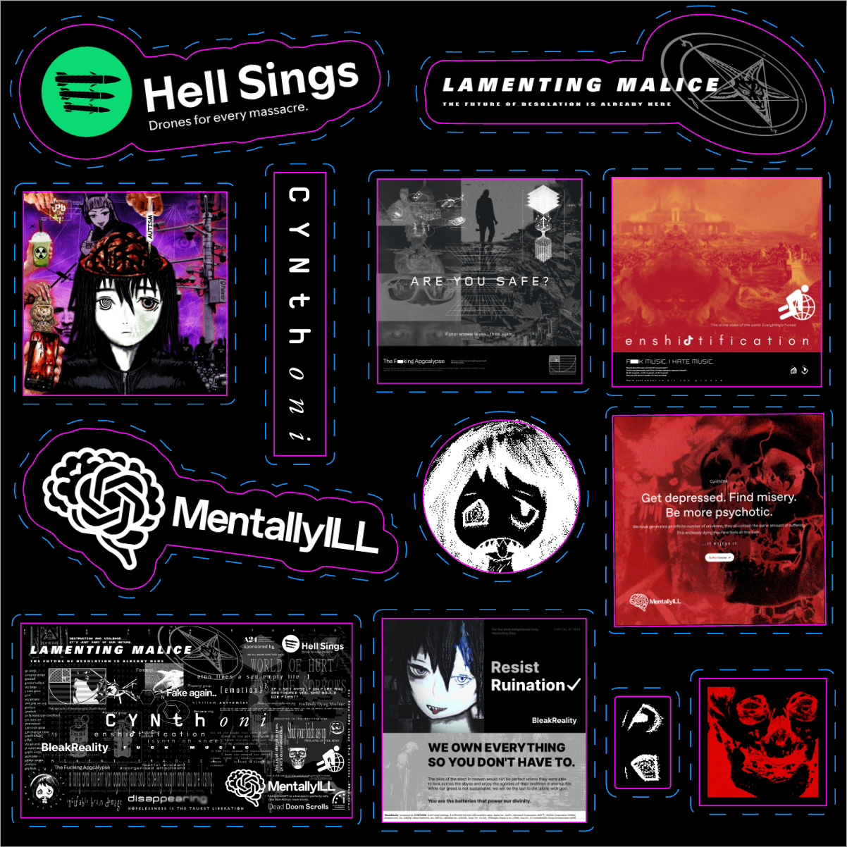 LM STICKER SHEET